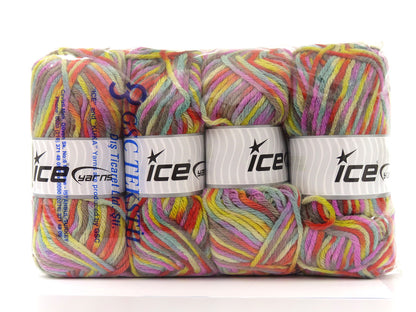 Carnival Copper, Yellow, Camel, Beige, Grey, Green, Lilac fnt2-80098