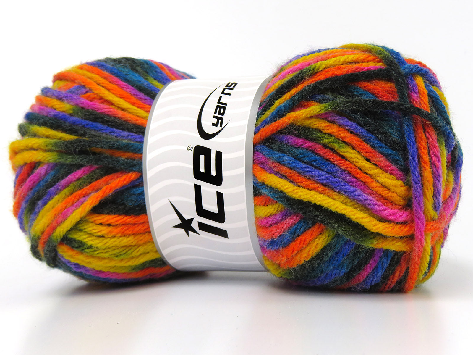 Carnival Dark Green, Yellow, Orange, Purple, Blue, Pink fnt2-80099