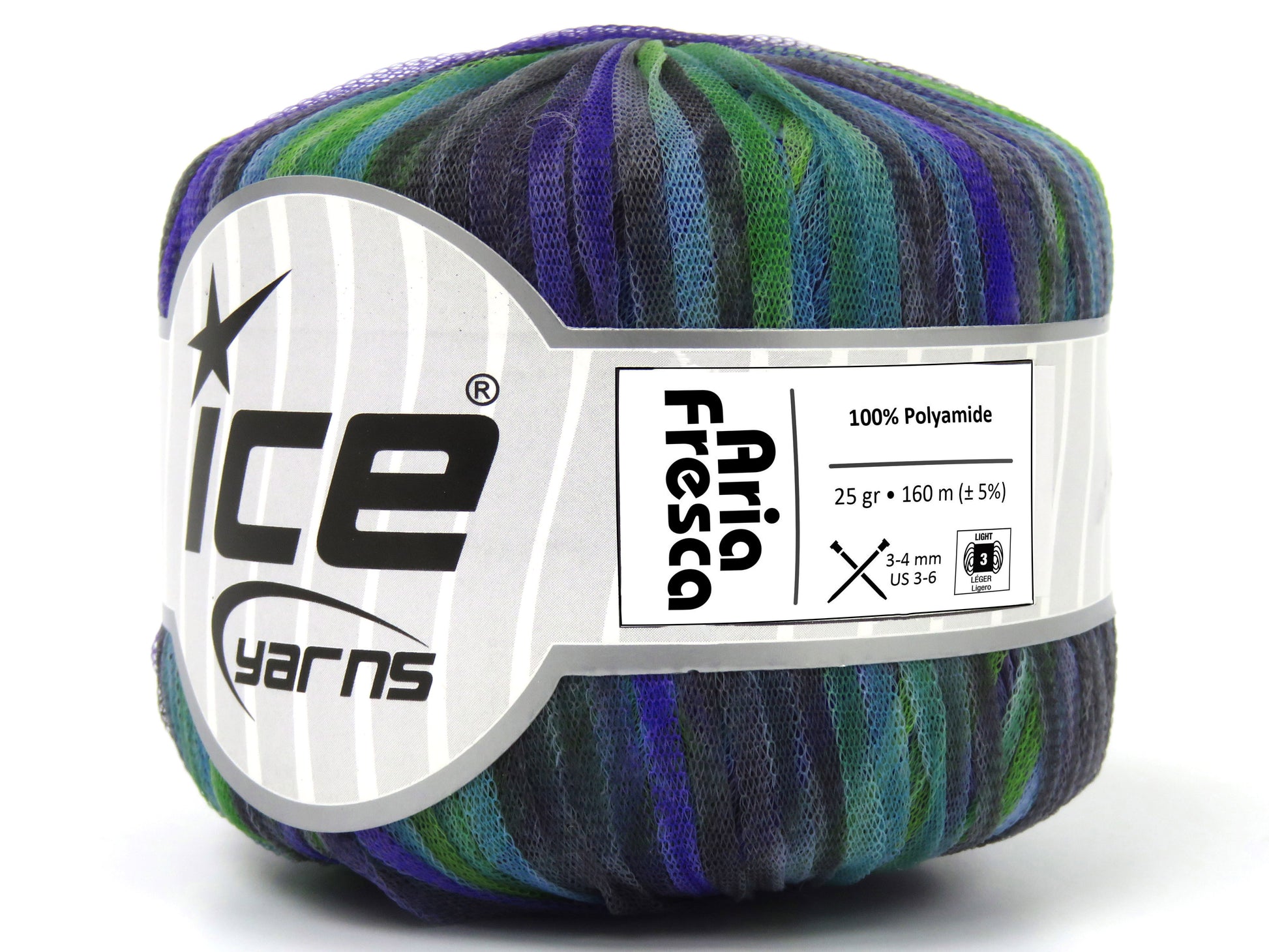 Aria Fresca Black, Grey, Blue Shades, Green fnt2-80167