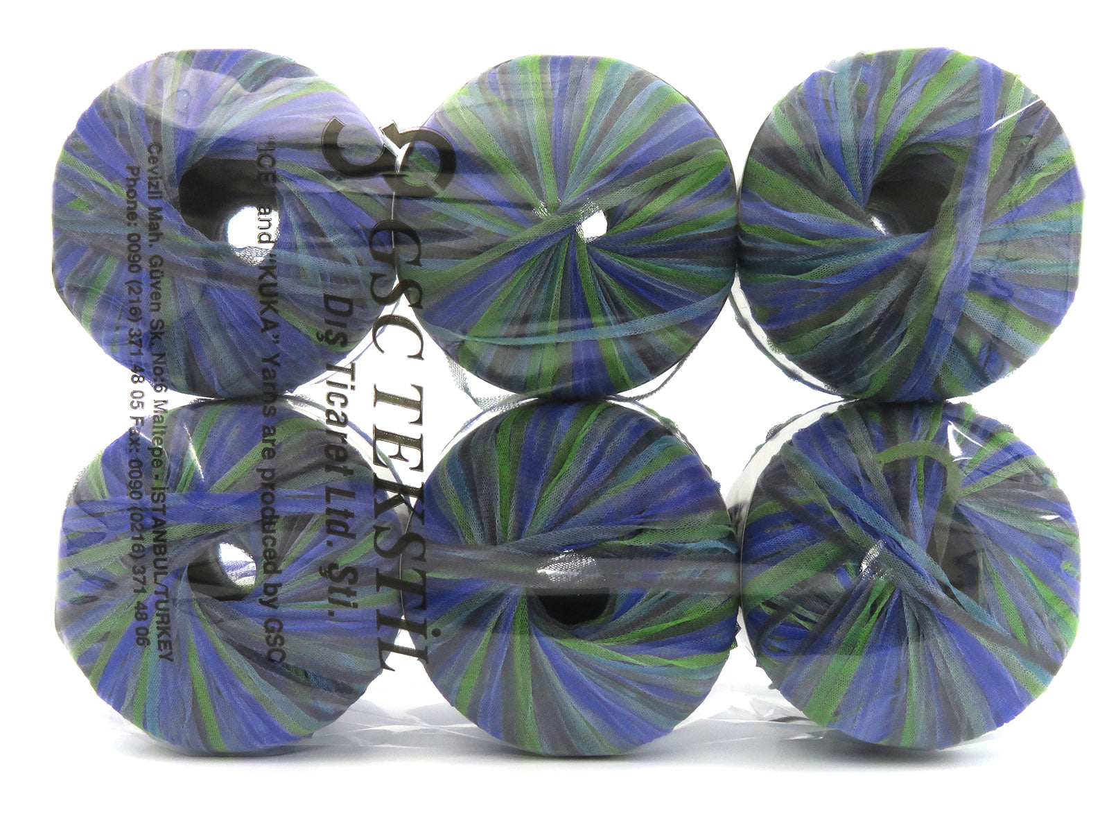 Aria Fresca Black, Grey, Blue Shades, Green fnt2-80167