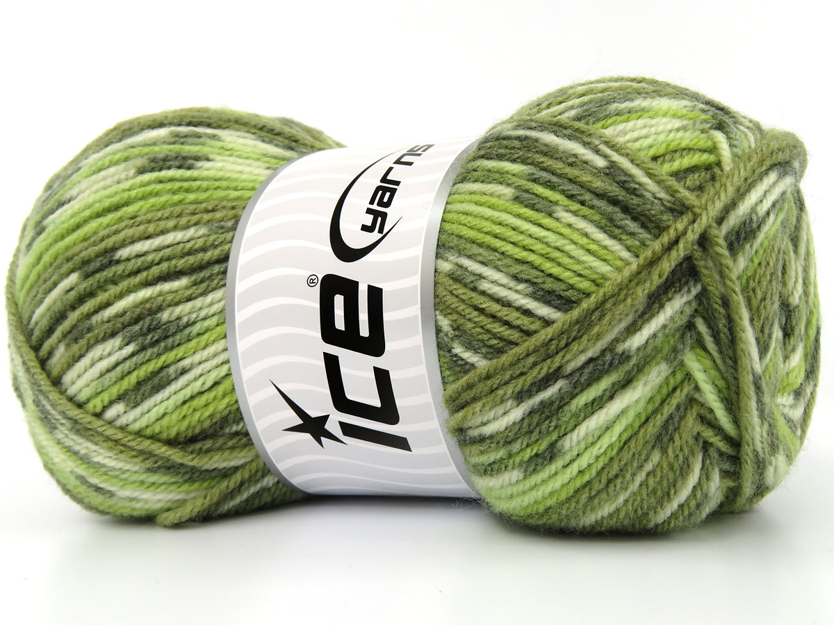 Wool Design Green Shades fnt2-80282