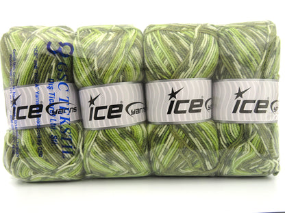 Wool Design Green Shades fnt2-80282