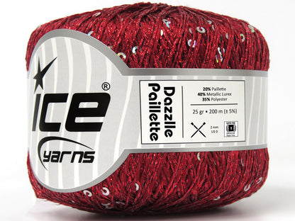 Dazzle Paillette Red, Iridescent fnt2-80302