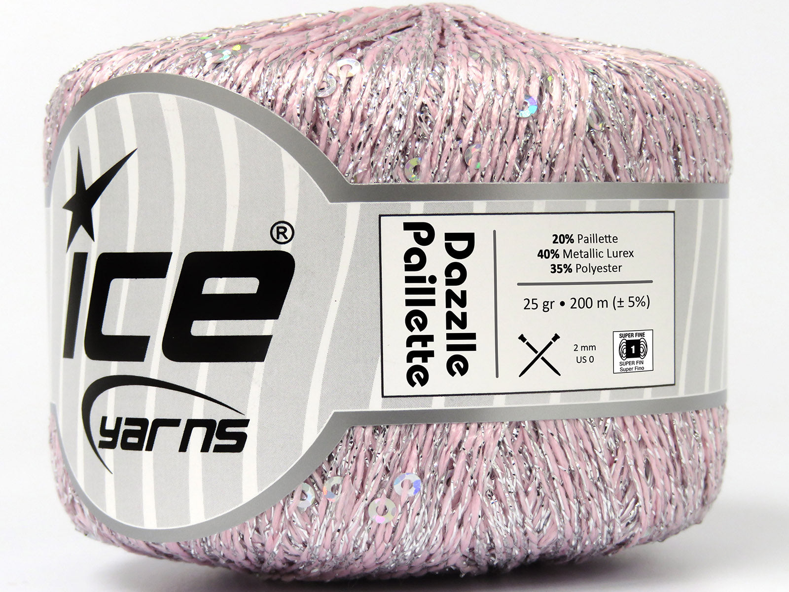 Dazzle Paillette Pink, Iridescent fnt2-80303