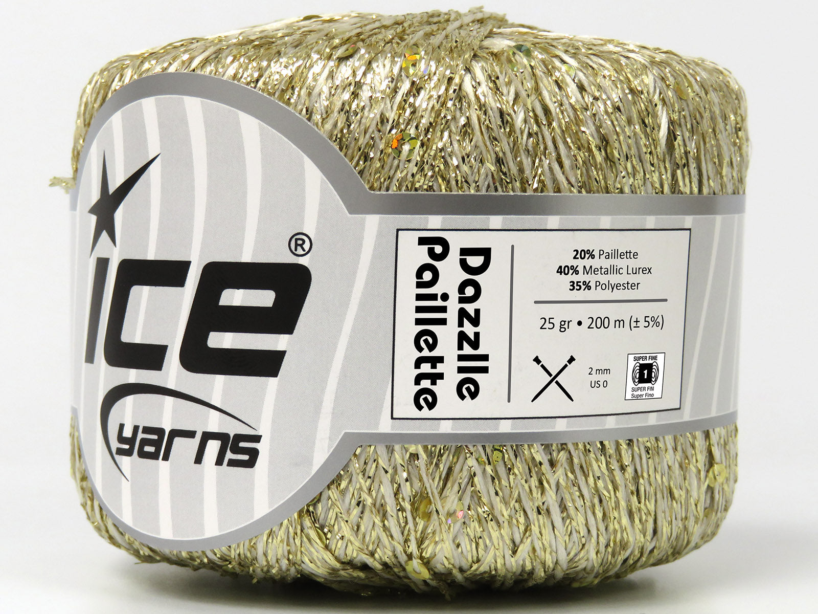 Dazzle Paillette Gold, Iridescent fnt2-80306