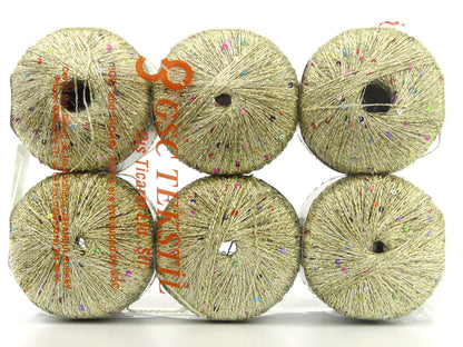 Dazzle Paillette Gold, Rainbow fnt2-80307