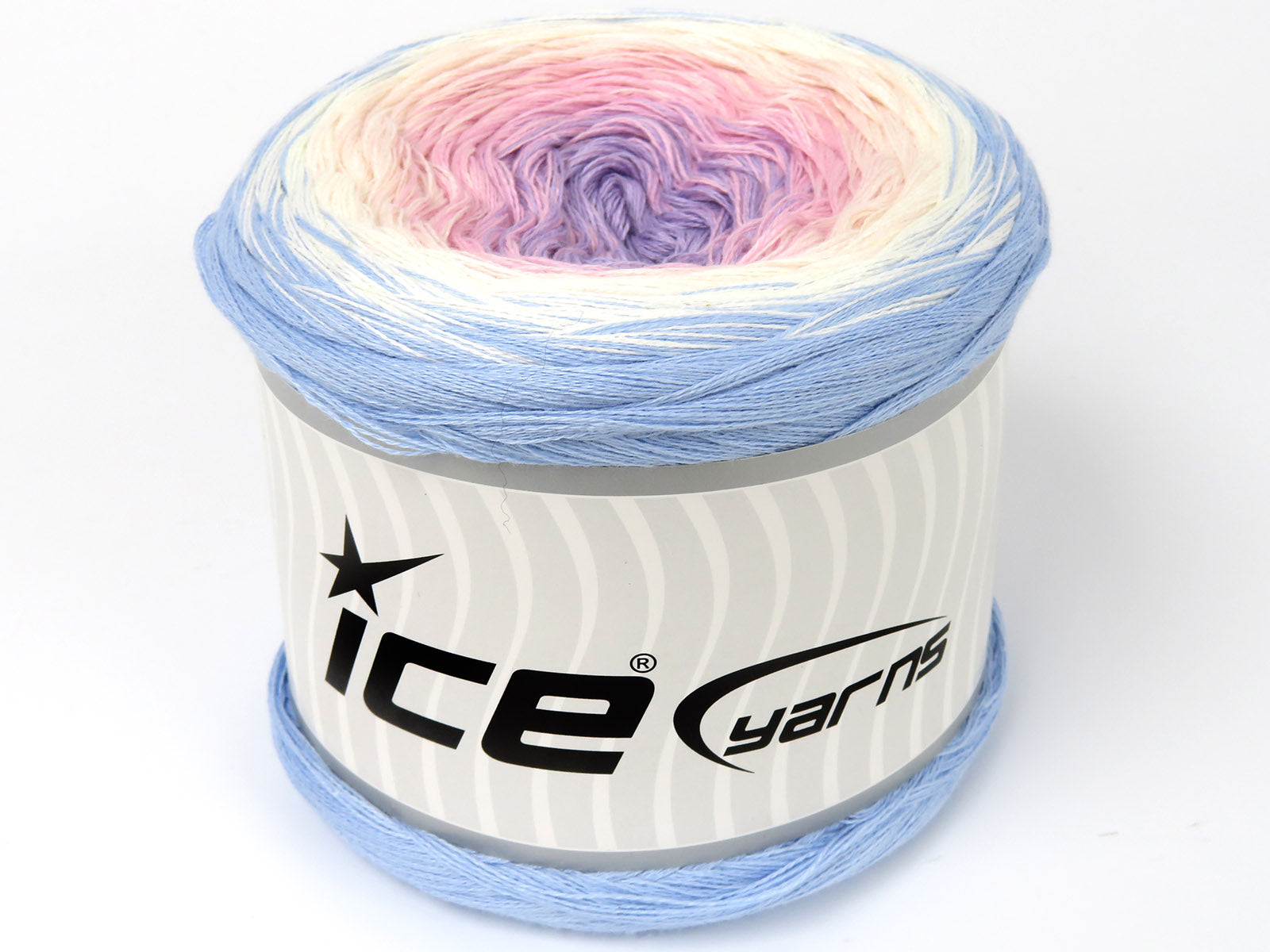 Cakes Cotton Fine Light Lilac, Light Pink, White, Light Blue fnt2-80310