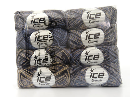 Barbados Blue, Black, Grey, Camel fnt2-80358
