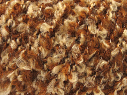 Alpaca Boucle Cream, Caramel fnt2-80367