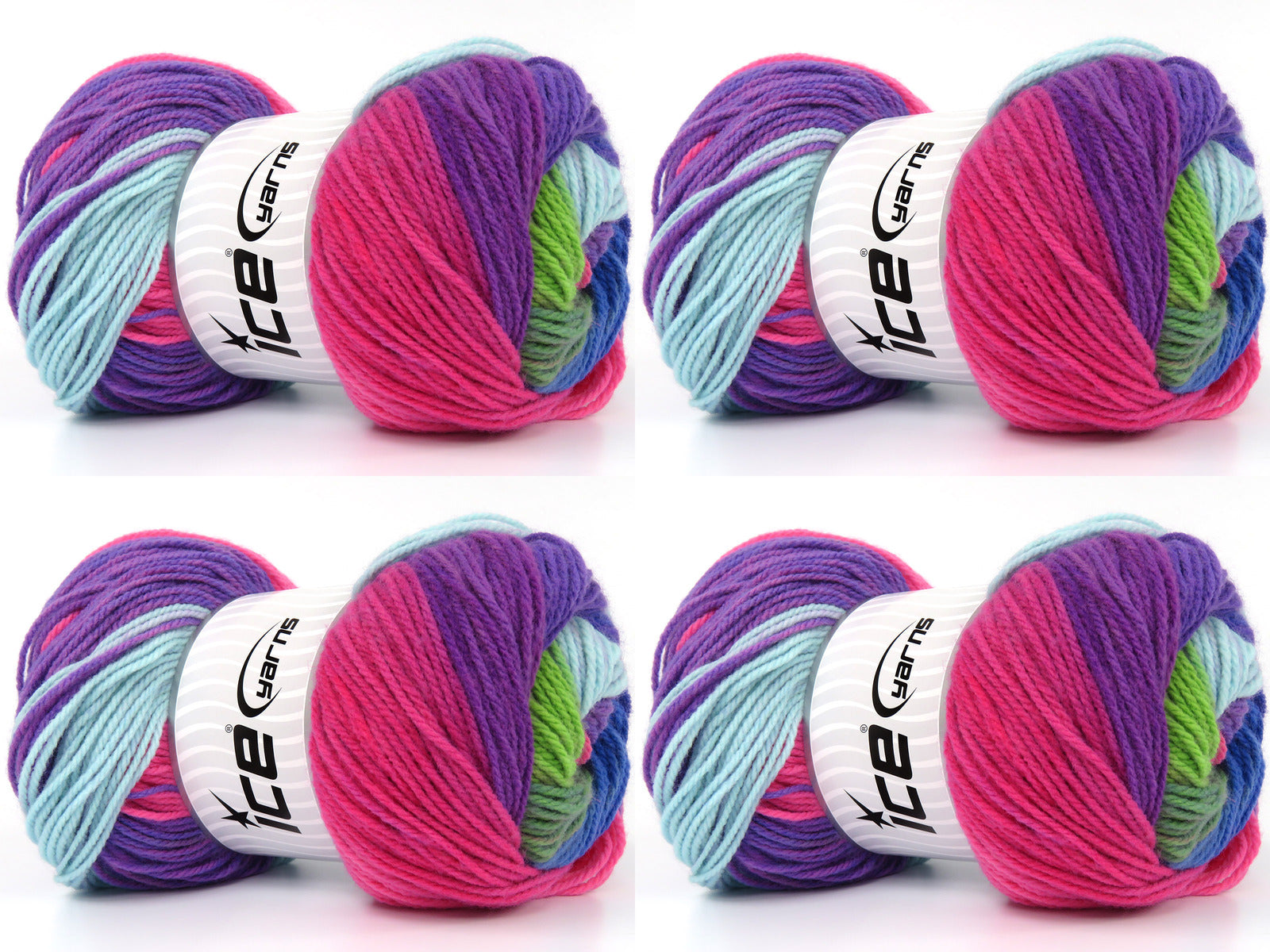 Magic Light Purple Shades, Blue Shades, Green Shades, Pink fnt2-80370
