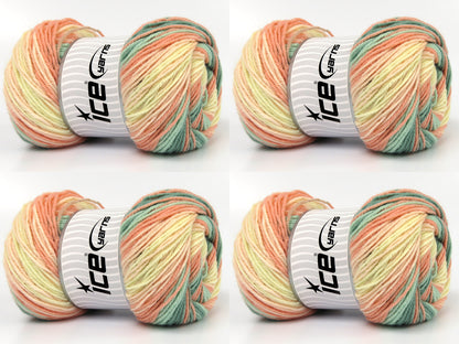 Magic Light Salmon Shades, Cream, Green Shades fnt2-80377
