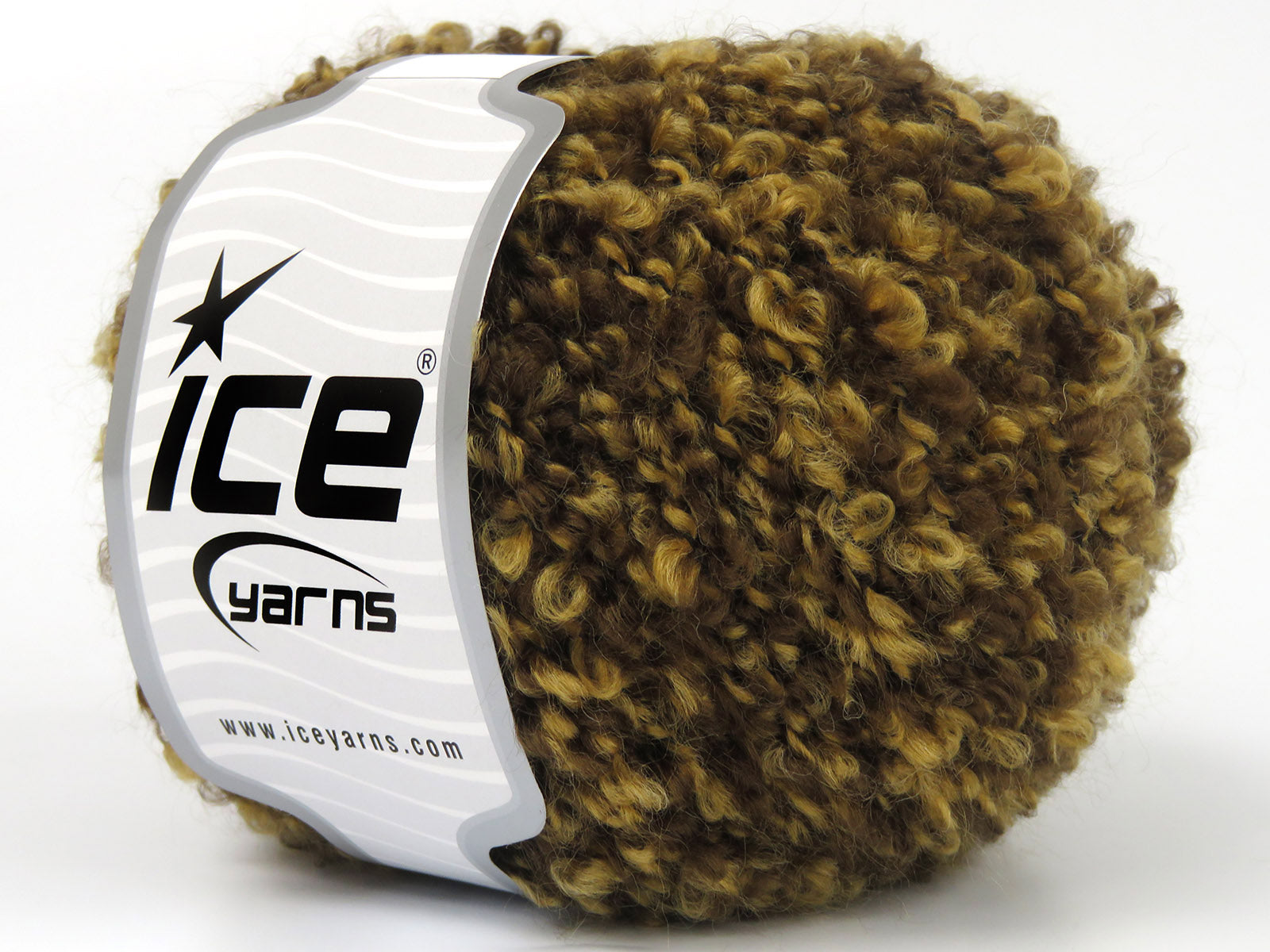 Alpaca Boucle Brown Shades fnt2-80378
