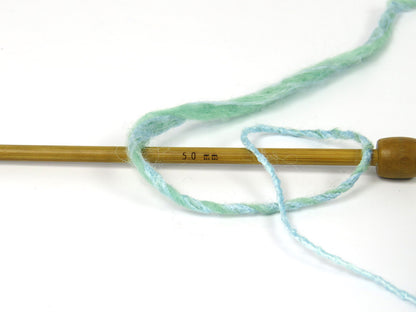Bamboo Wool Handpaint Green Shades, Pink Shades, Turquoise Sku:fnt2-80391