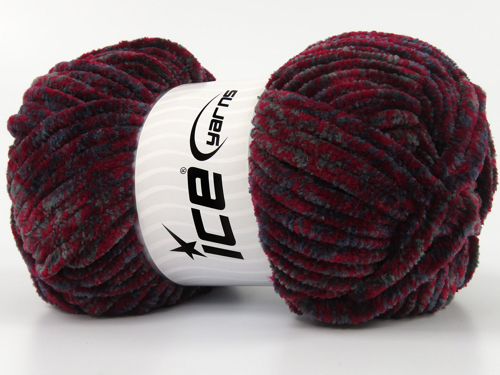 Chenille Safari Burgundy, Grey fnt2-80403