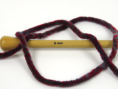 Chenille Safari Burgundy, Grey fnt2-80403