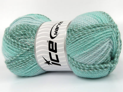 Mosaic Green Shades, Light Grey fnt2-80407