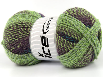 Mosaic Green Shades, Turquoise, Maroon fnt2-80409