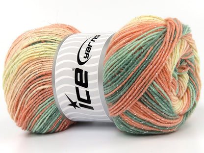 Magic Glitz Salmon Shades, Green Shades fnt2-80418