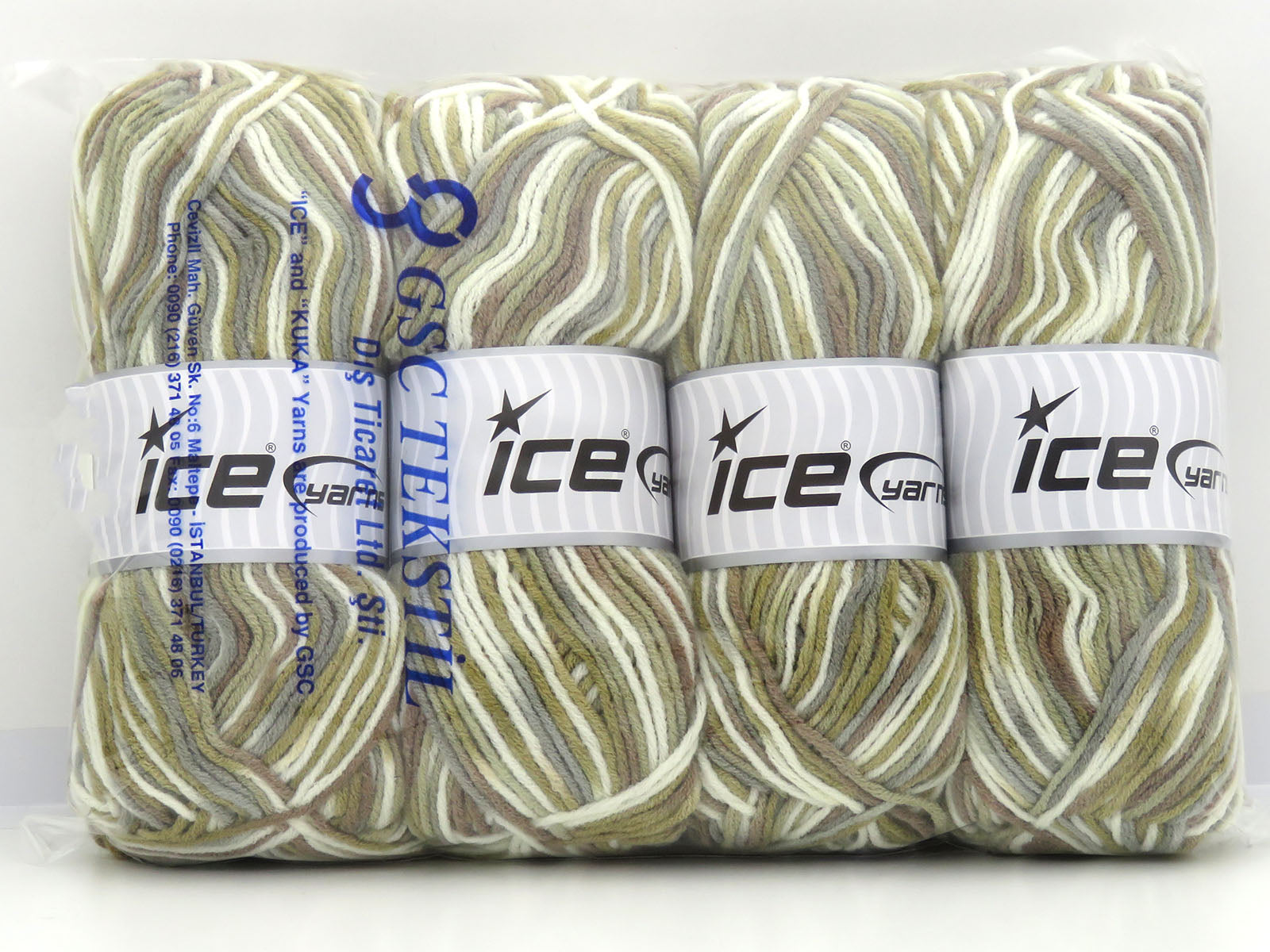 Party Khaki Shades, White, Light Grey, Camel fnt2-80440