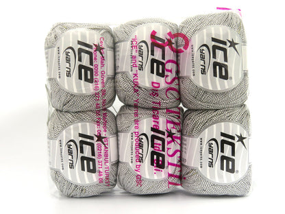 Cotton Glitz White fnt2-80455