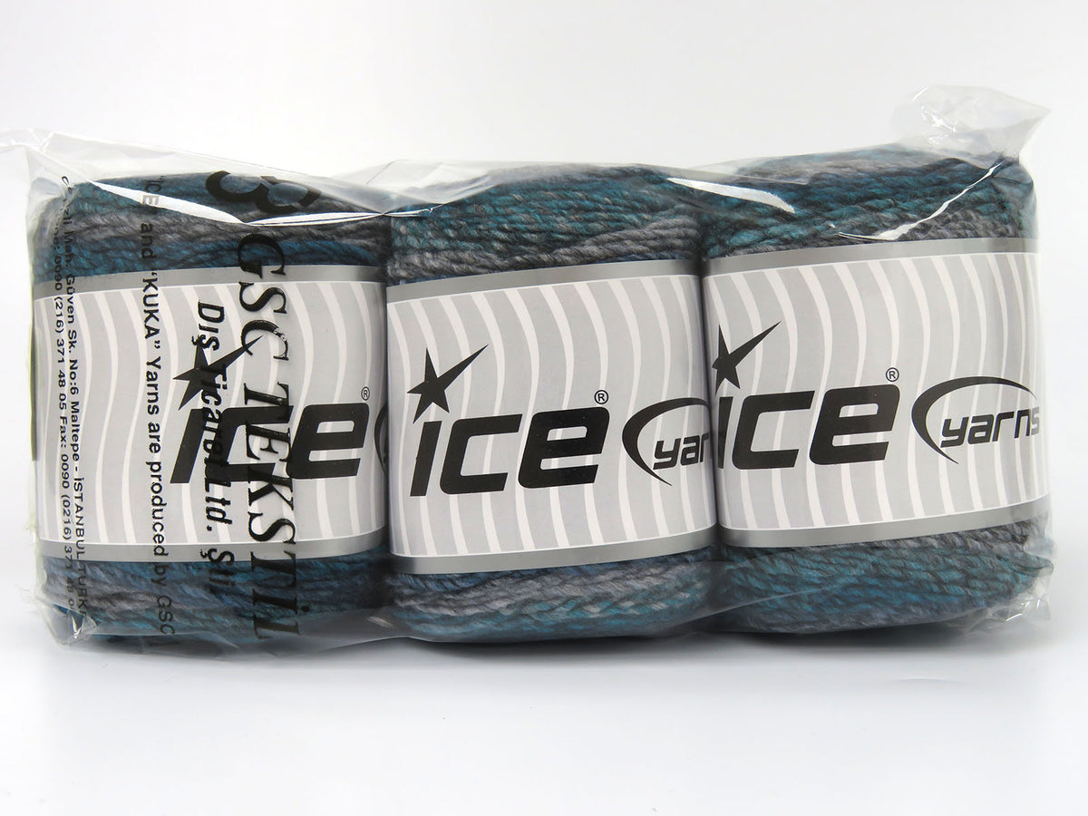 Cakes Melange Turquoise Shades, Grey Shades fnt2-80469