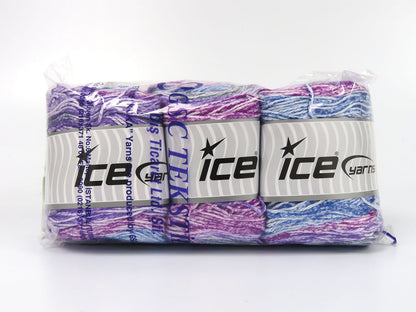 Cakes Cotton Royal White, Grey, Blue, Lilac, Fuchsia fnt2-80475