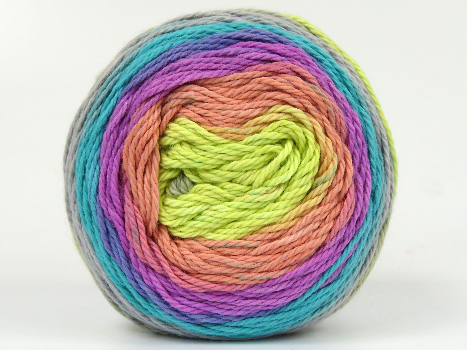 Cakes Cotton Royal Green, Light Grey, Yellow, Salmon Shades, Lilac fnt2-80479