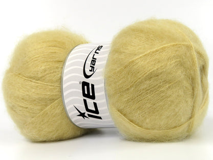 Mohair Pastel Dark Cream fnt2-80808
