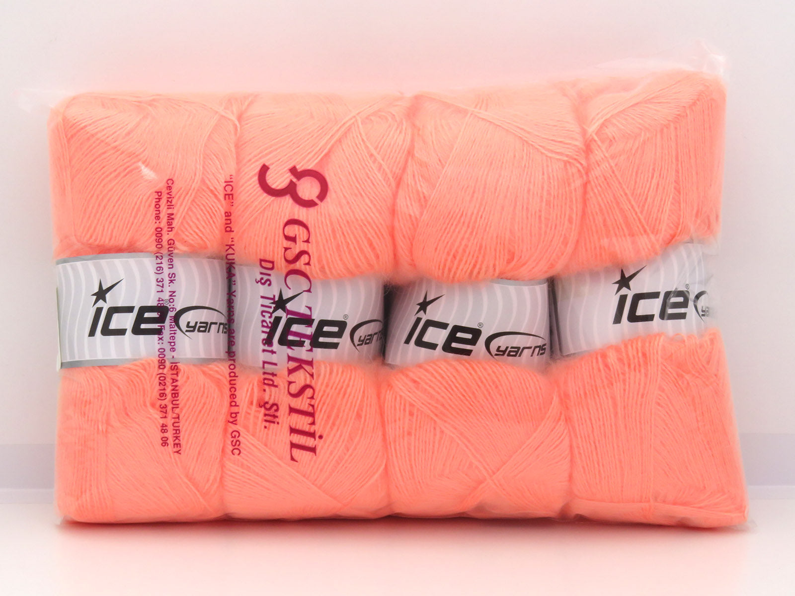 Mohair Pastel Light Orange fnt2-80809