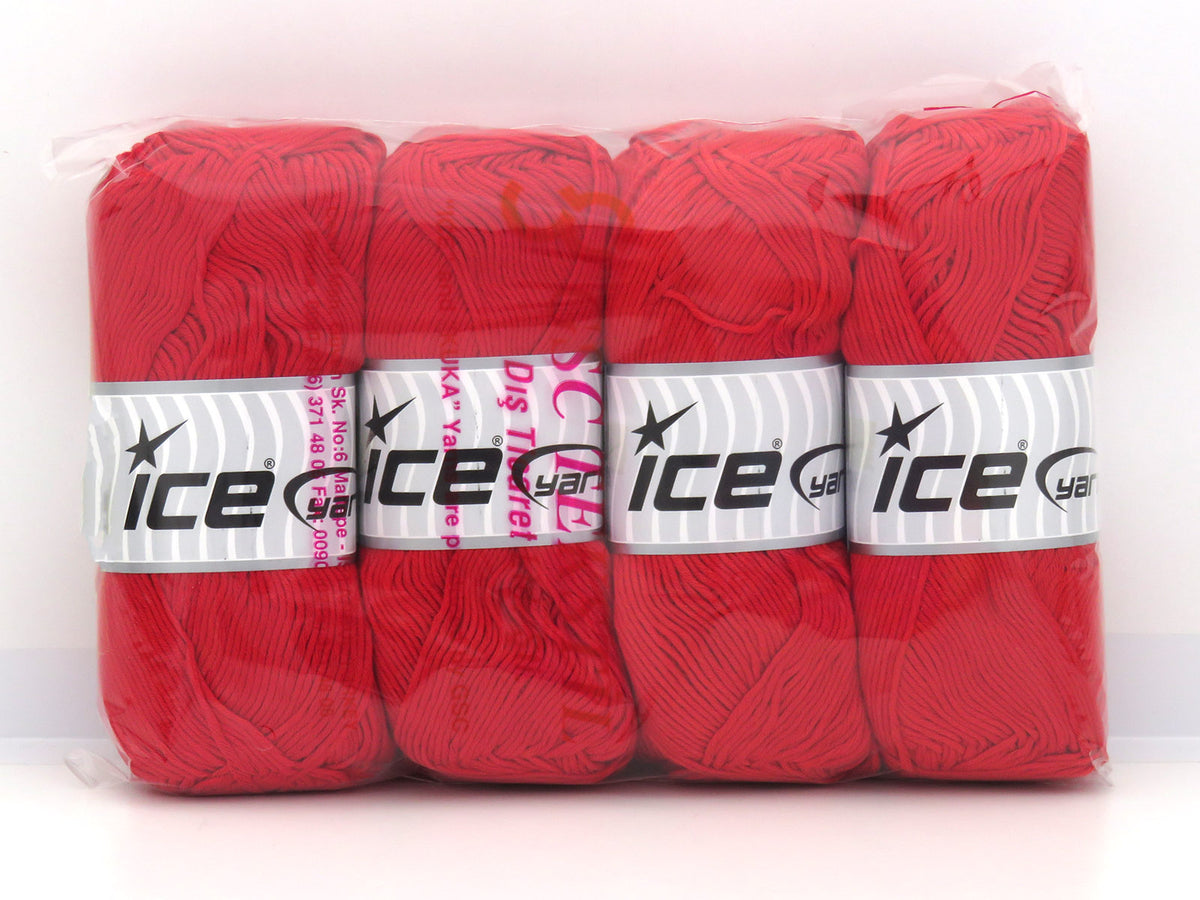 Ice Yarns Baby Silky – Red – 52% Cotton, 48% Bamboo