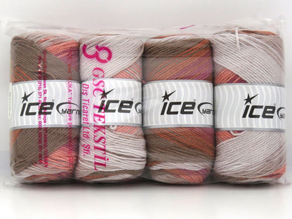 Favorite Magic Brown, Light Grey, Salmon, Orchid fnt2-81064
