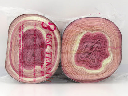 Cakes Mohair Pink Shades, Cream fnt2-81087