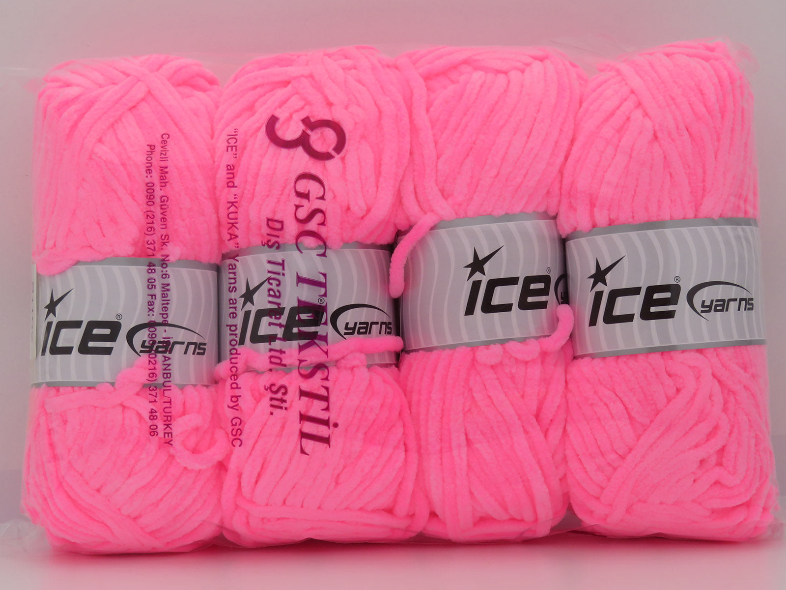 Velvet Baby Neon Pink fnt2-81107