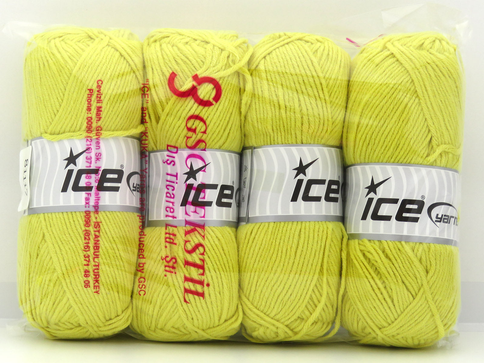 Jeans Cotton Yellow fnt2-81117