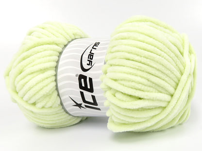 Chenille Baby Greenish White fnt2-81157
