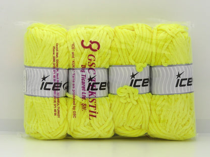 Chenille Baby Neon Yellow fnt2-81160