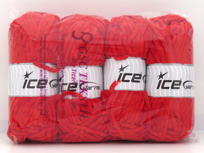 Chenille Baby Red fnt2-81172