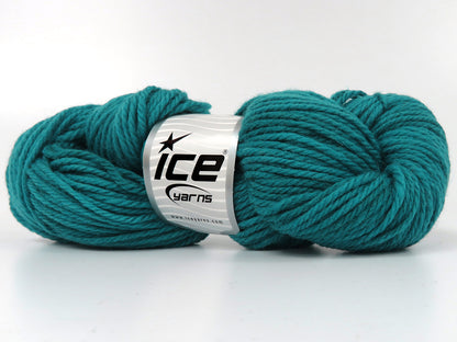 Organic Wool Bulky Ocean Green fnt2-81174