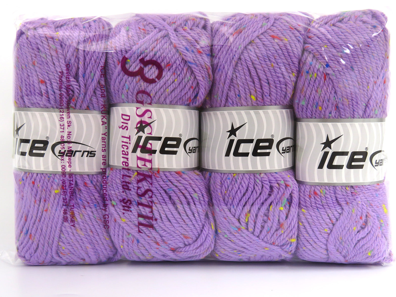 Wool Tweed Superbulky Lilac fnt2-81207