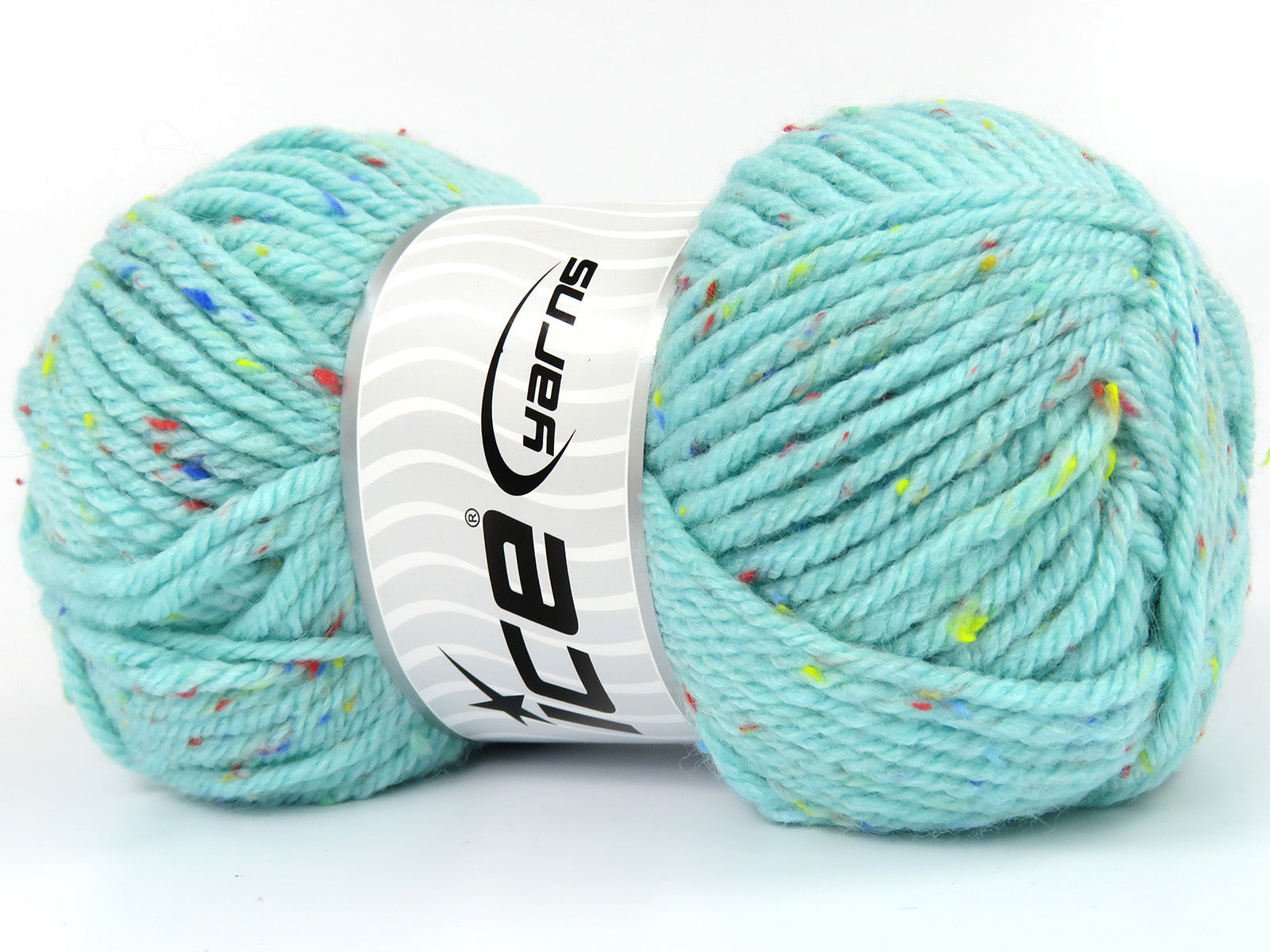 Wool Tweed Superbulky Mint Green fnt2-81208