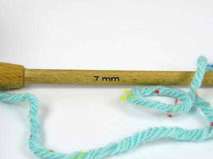 Wool Tweed Superbulky Mint Green fnt2-81208