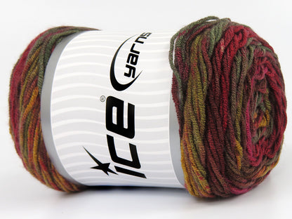 Baby Dream Batik Burgundy Shades, Pink, Gold, Khaki Shades fnt2-81214