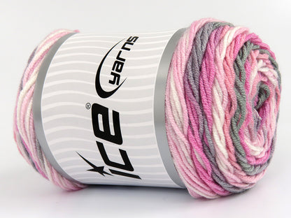 Baby Dream Batik Pink Shades, Grey Shades, White fnt2-81220