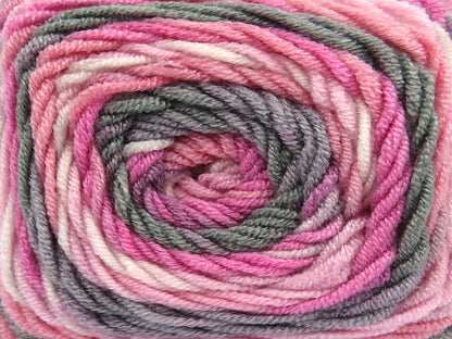 Baby Dream Batik Pink Shades, Grey Shades, White fnt2-81220