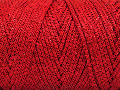 Macrame Bulky Glitz Red fnt2-81226