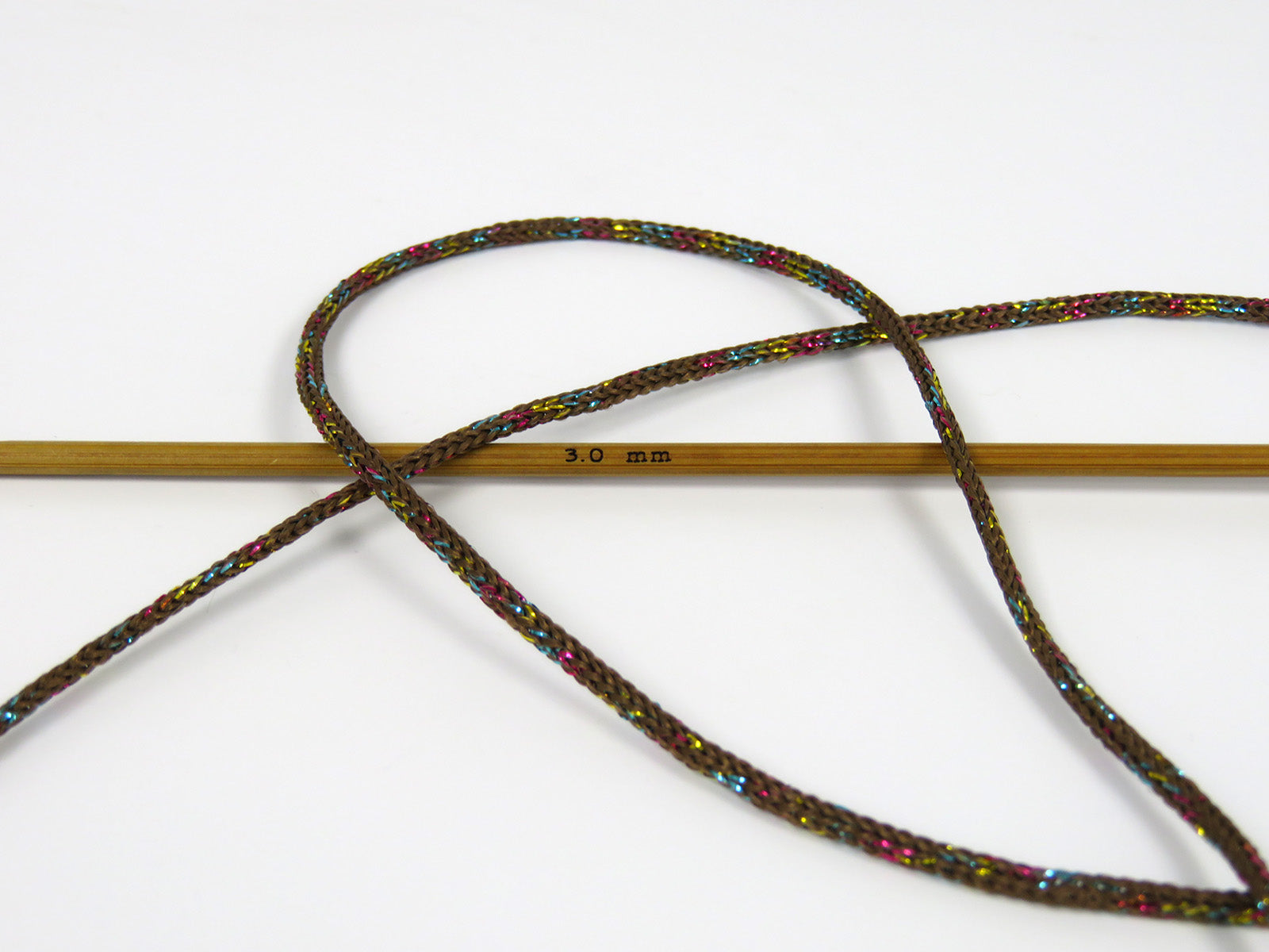 Macrame Bulky Glitz Multi Brown, Irridescent fnt2-81235