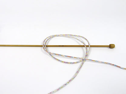 Macrame Bulky Glitz Multi Ecru, Irridescent fnt2-81236