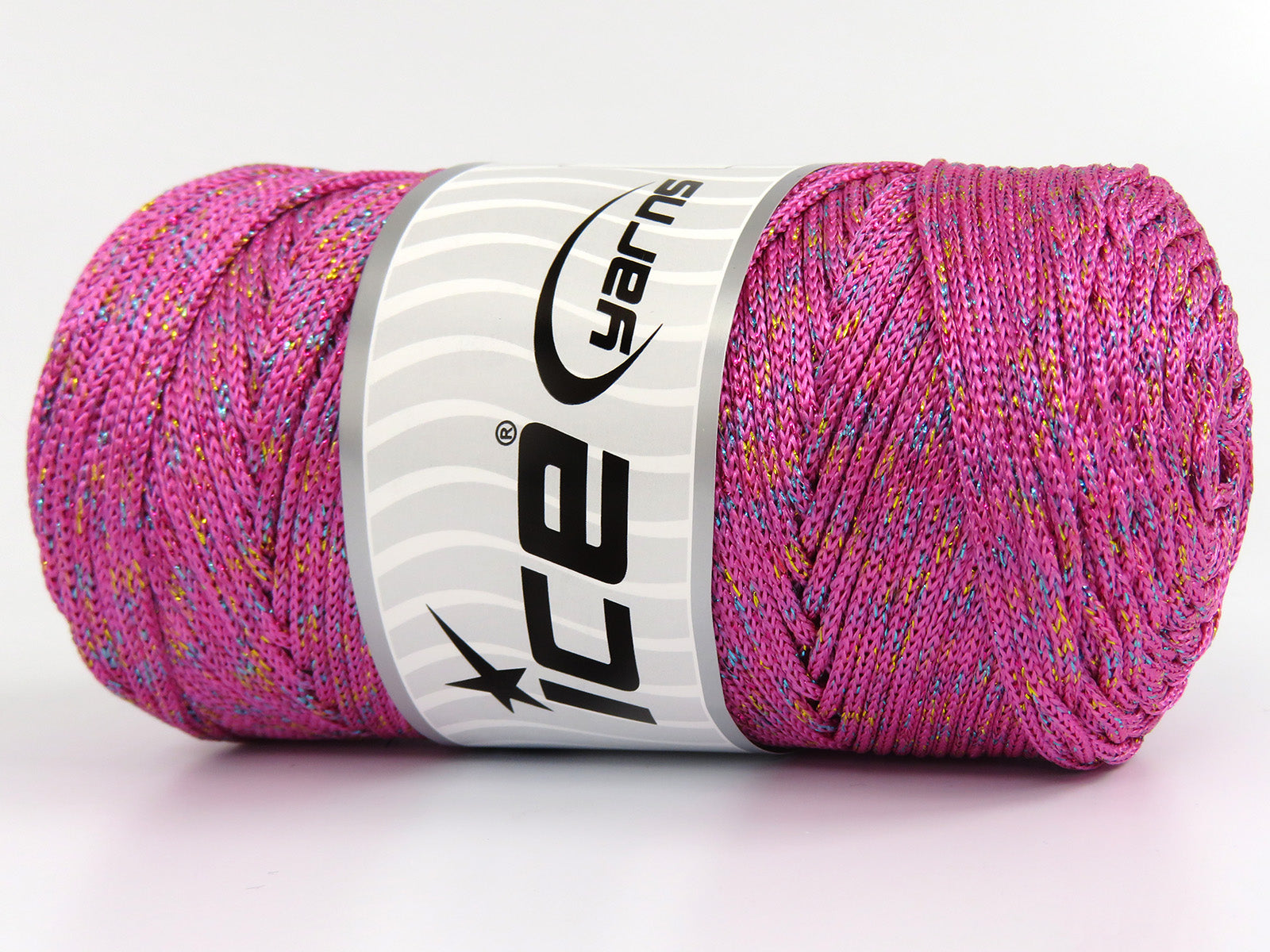 Macrame Bulky Glitz Multi Pink, Irridescent fnt2-81237