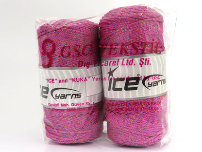 Macrame Bulky Glitz Multi Pink, Irridescent fnt2-81237