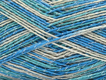 Summer Rose Glitz Green, Turquoise, Light Camel fnt2-81253